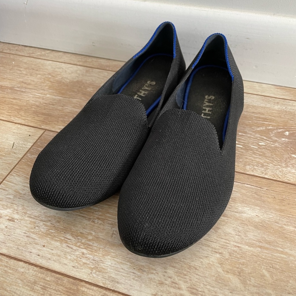 Rothy’s Black Loafers, good used condition.